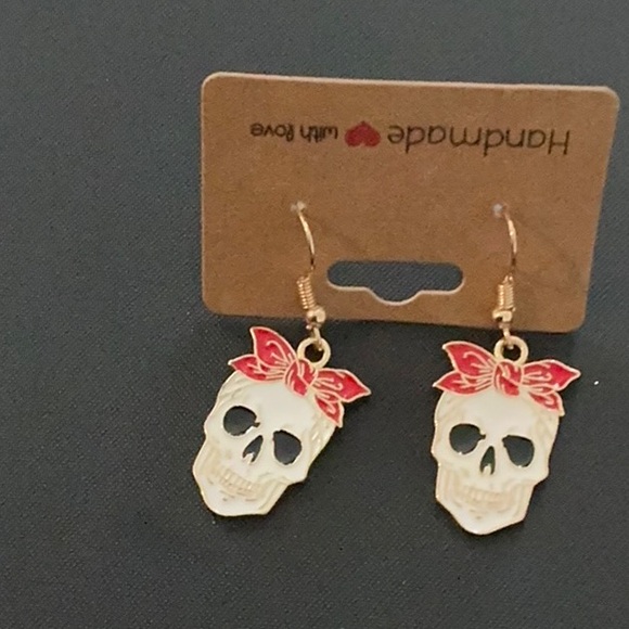 Jewelry - Handmade Halloween earrings.